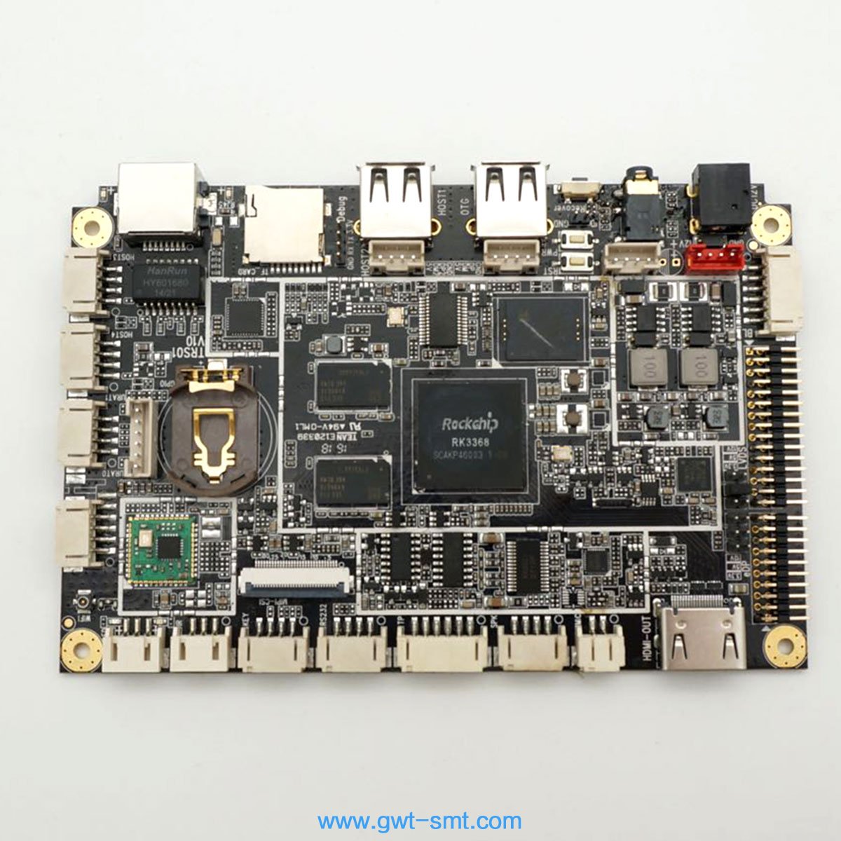 RK3368-smt貼片加工，礦機(jī)主板smt加工，DIP插件后焊